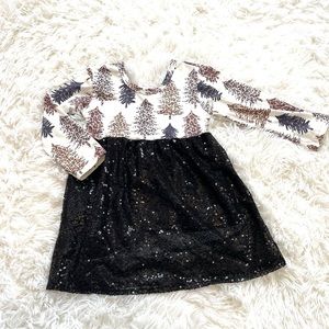 Little girls boutique dress, size 18-24mo, worn once